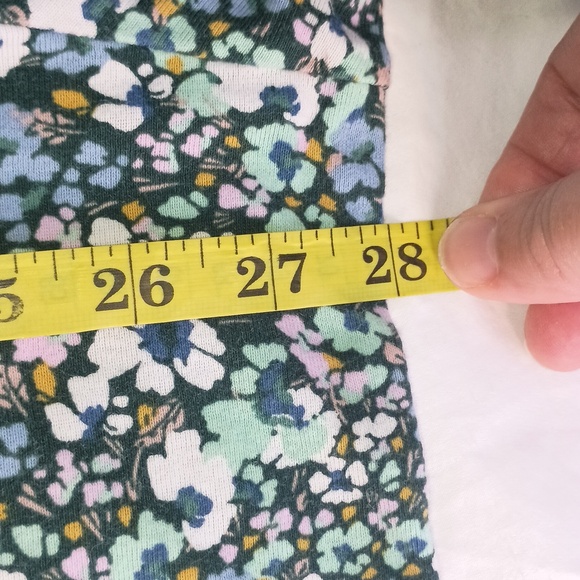 Women's Size 3X Floral Long-Sleeve Top Cotton Spring Casual - Picture 6 of 7